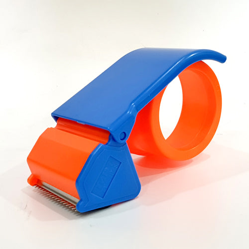 Durable Plastic 2" Width x 3" Core Packaging Tape Dispenser Cutter