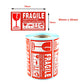 1 Roll Small FRAGILE, HANDLE WITH CARE, KEEP DRY Sticker 90mm x 50mm 500 Pcs