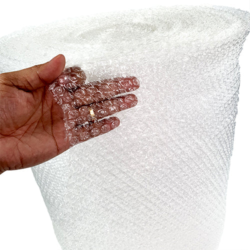 20" x 100M Clear Small Eye Bubble Wrap 2 Ply