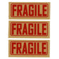 10 Rolls 2" x 50M Brown FRAGILE Packaging Tapes